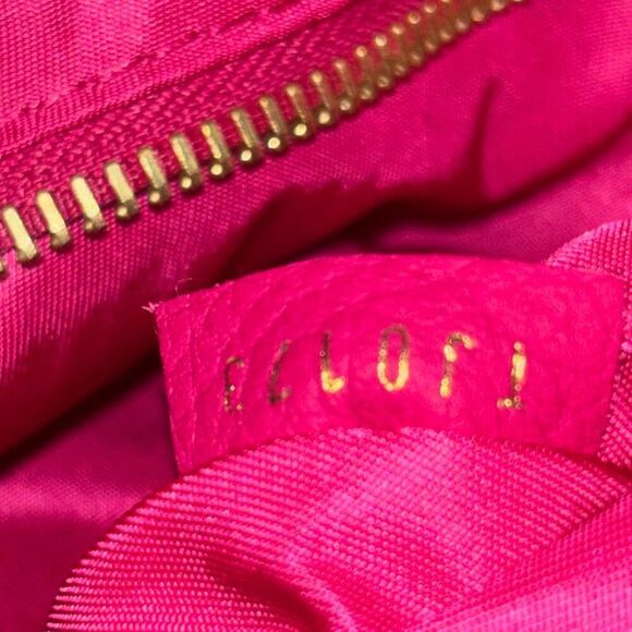 New Louis Vuitton pink denim Noefull MM purse bag leather strap shopper monogram - Picture 10 of 10